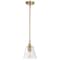Nuvo Dover 1-Light Small Pendant Vintage Brass with Clear Glass 60/7410 - alternate 3